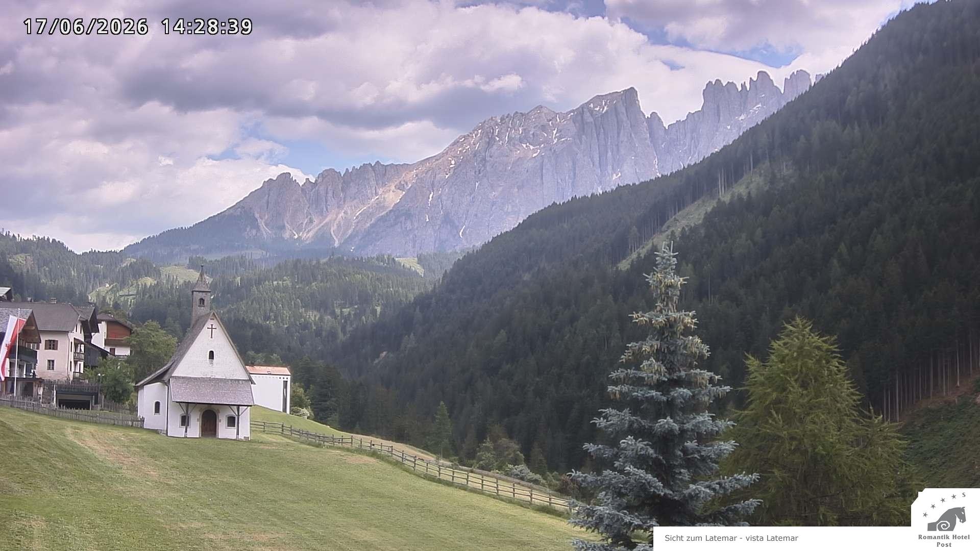 Archiv Foto Webcam Welschnofen: Romantik Hotel Post