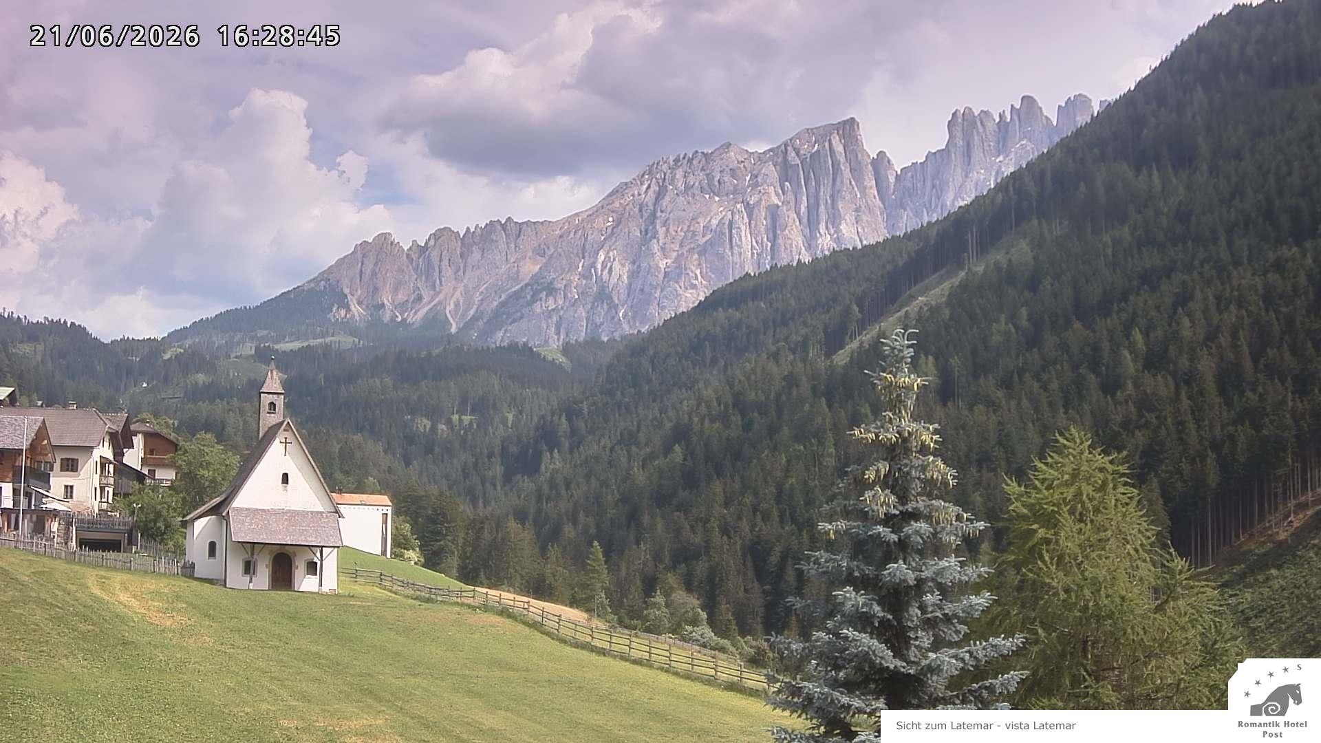 Archiv Foto Webcam Welschnofen: Romantik Hotel Post