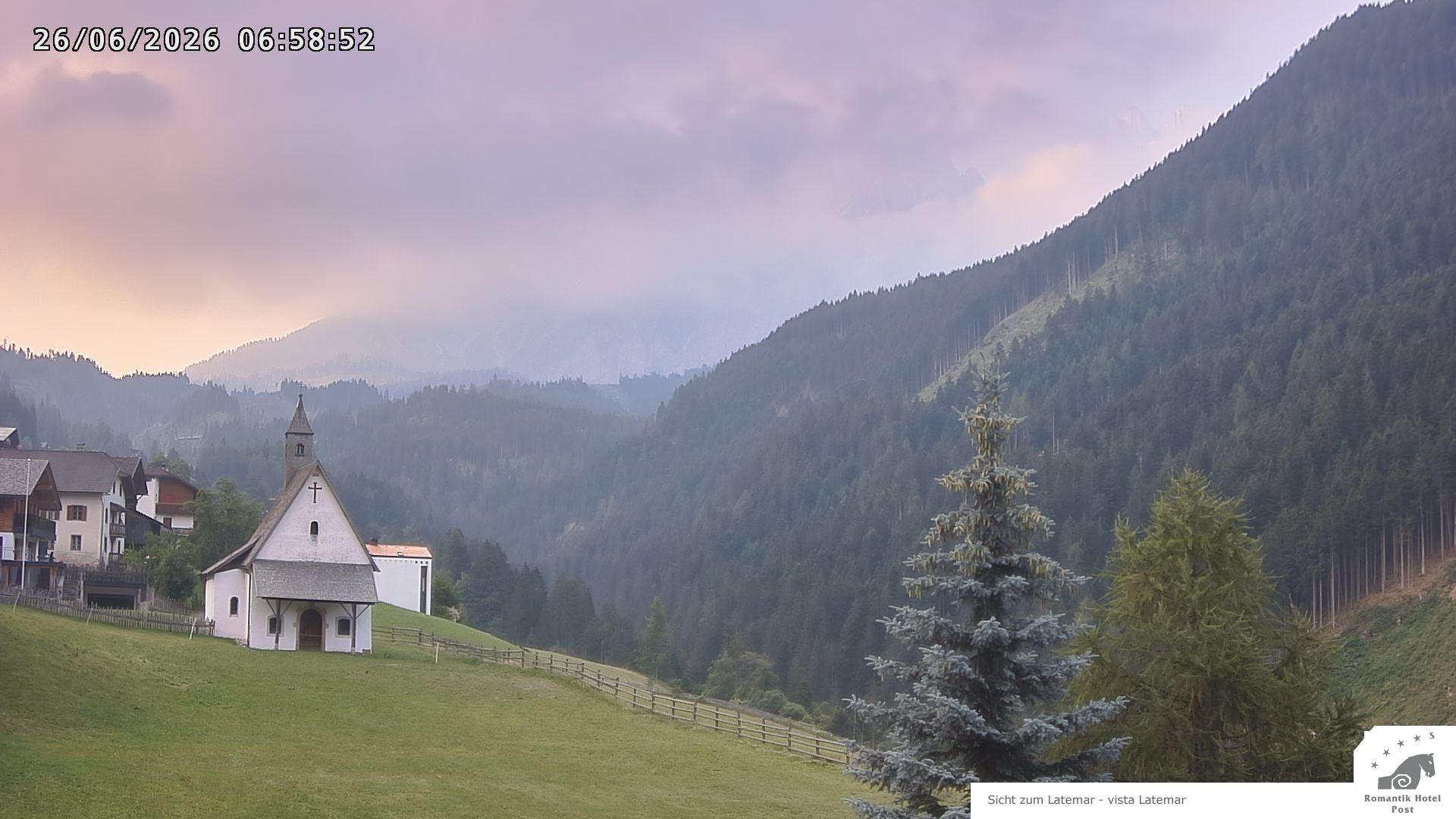 Archiv Foto Webcam Welschnofen: Romantik Hotel Post