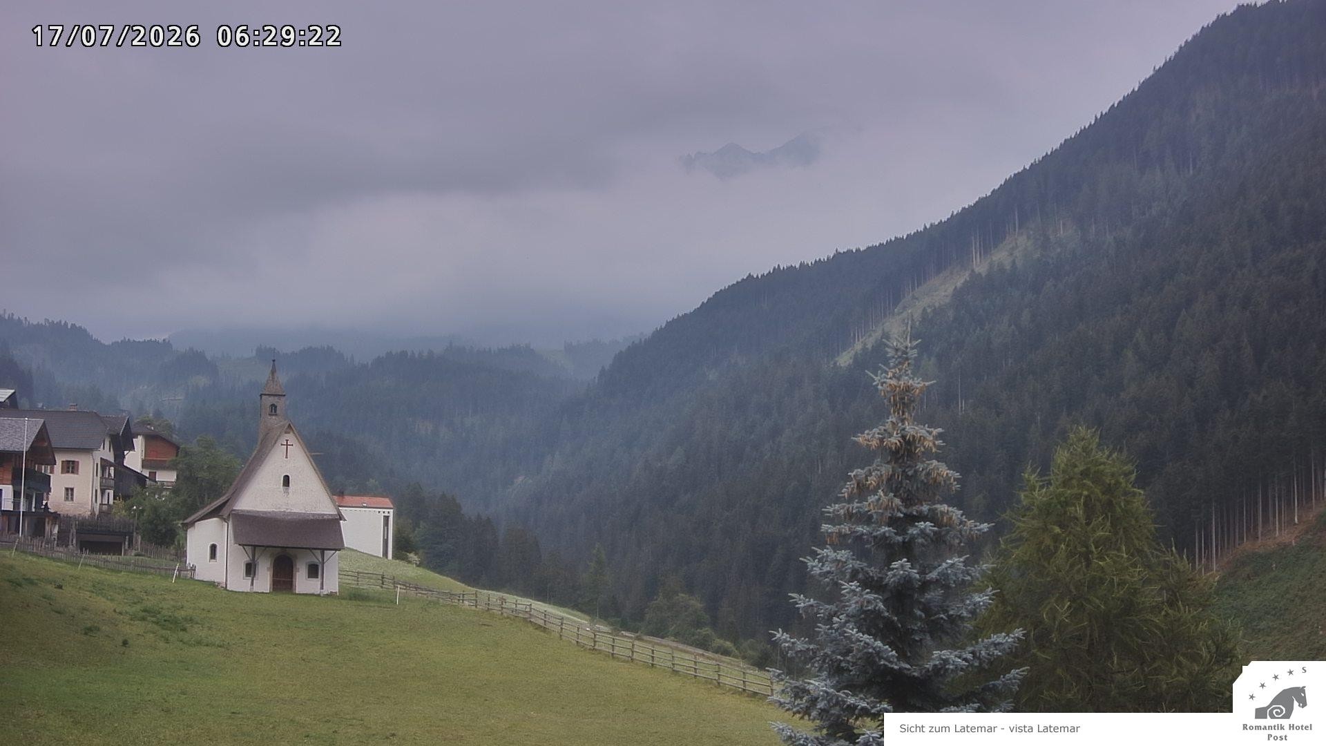 Archiv Foto Webcam Welschnofen: Romantik Hotel Post