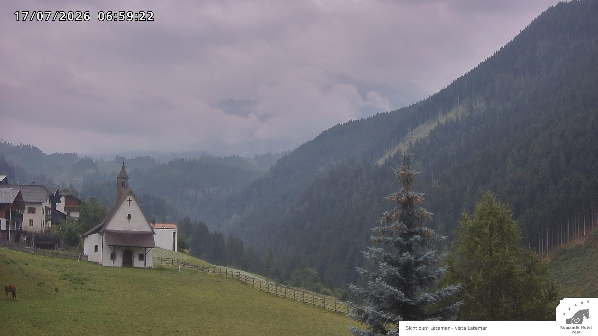 Archiv Foto Webcam Welschnofen: Romantik Hotel Post