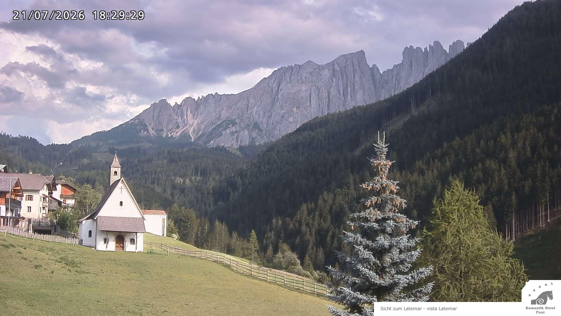 Archiv Foto Webcam Welschnofen: Romantik Hotel Post