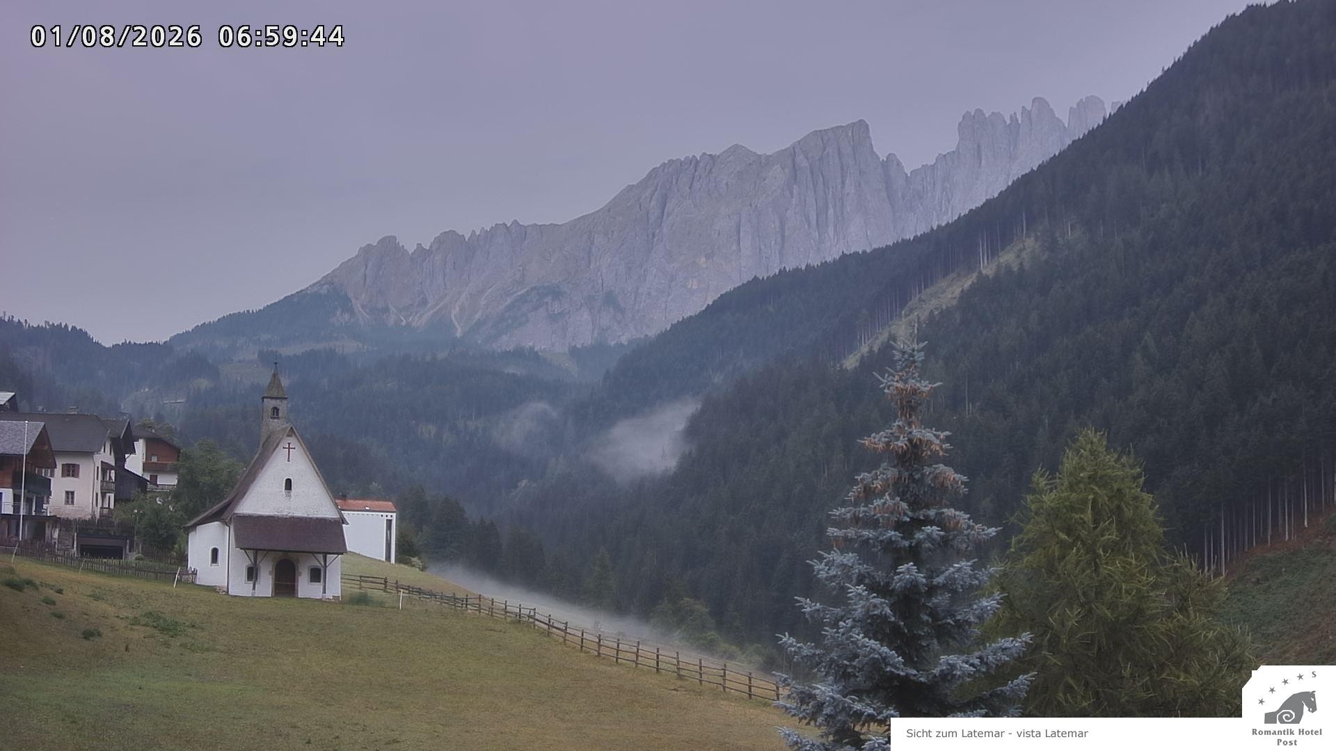 Archiv Foto Webcam Welschnofen: Romantik Hotel Post