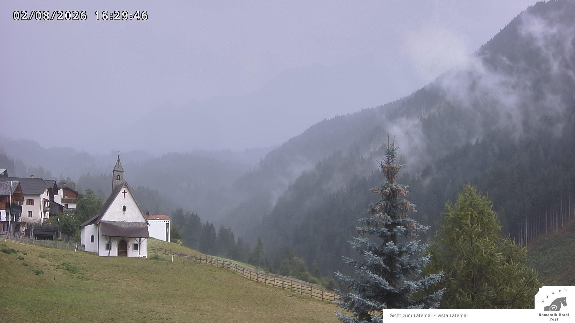 Archiv Foto Webcam Welschnofen: Romantik Hotel Post