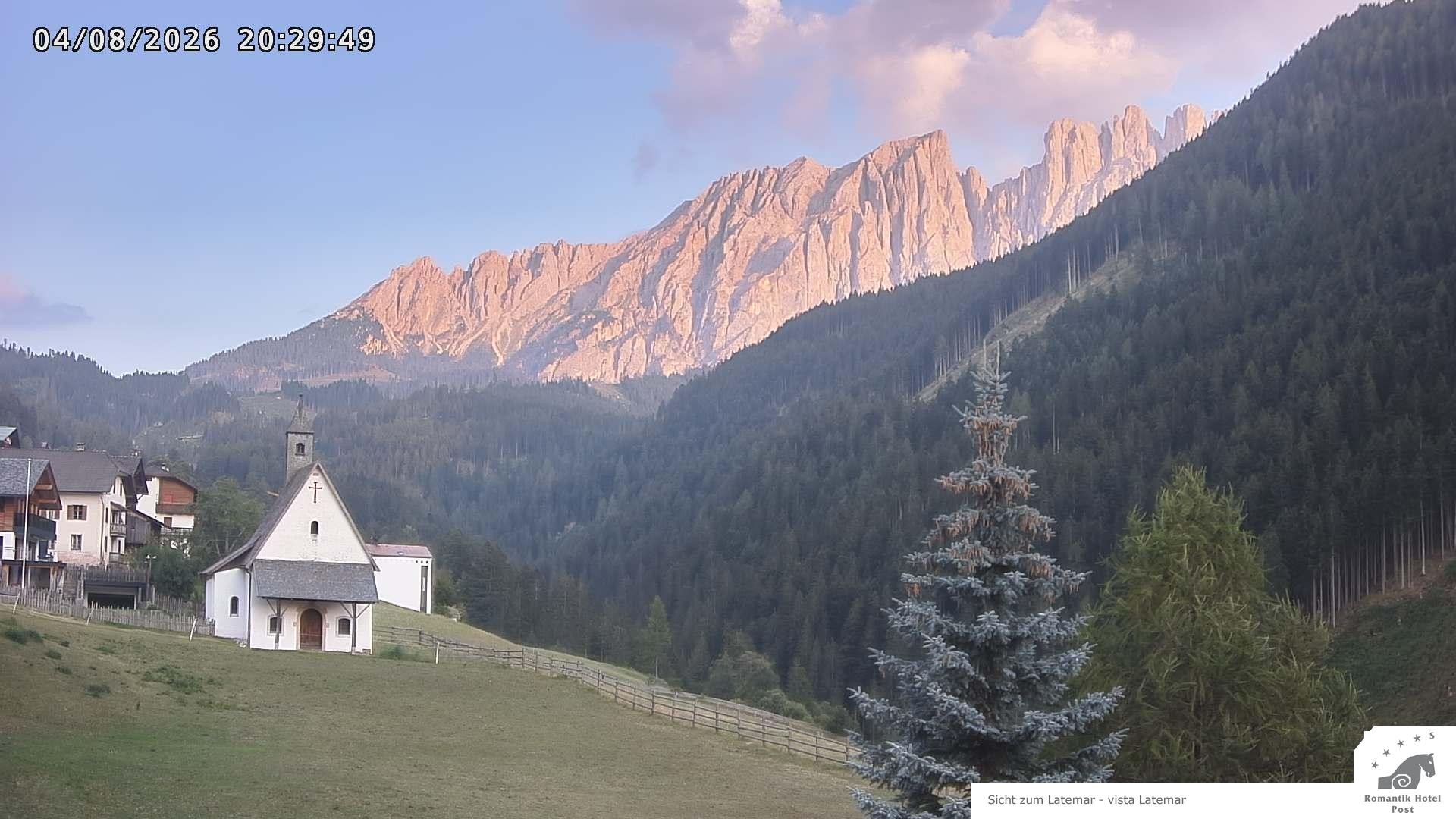 Archiv Foto Webcam Welschnofen: Romantik Hotel Post