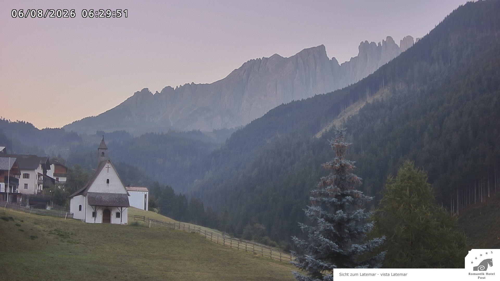 Archiv Foto Webcam Welschnofen: Romantik Hotel Post