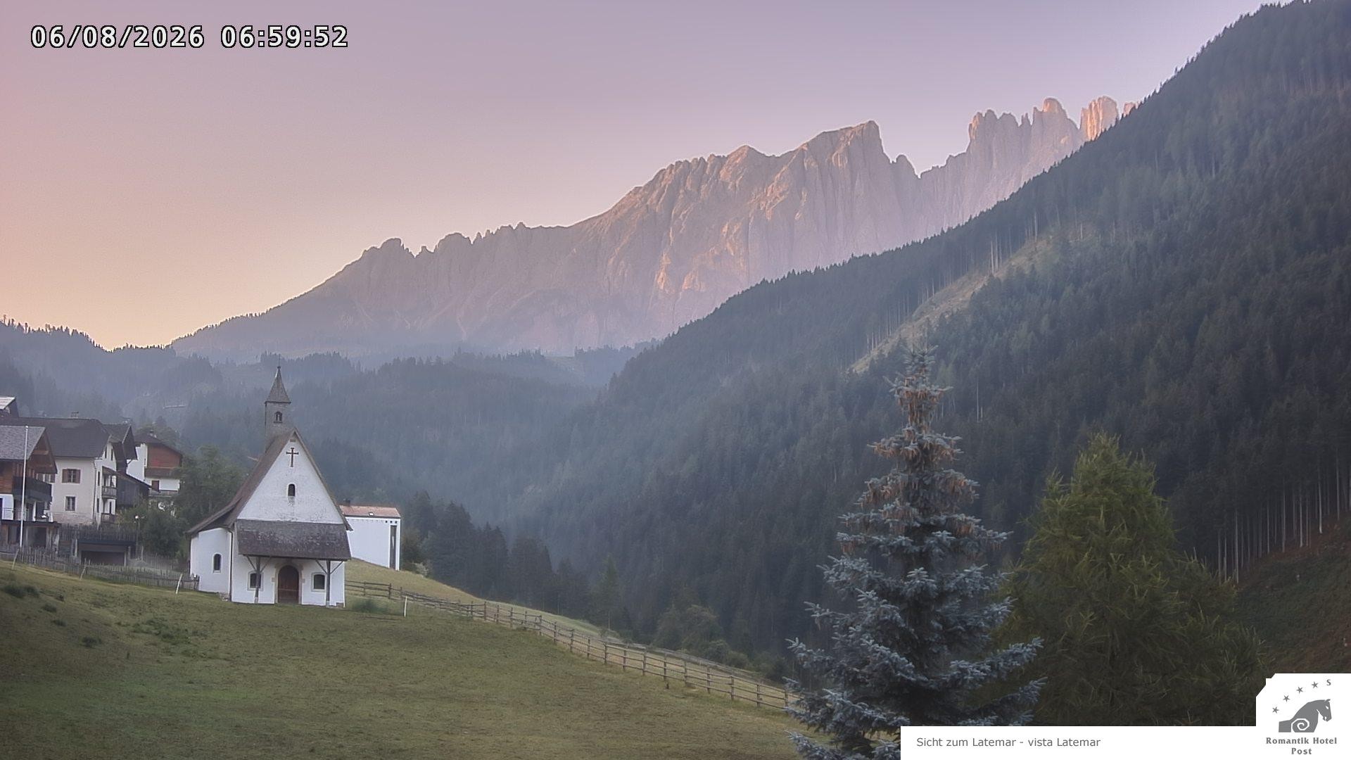 Archiv Foto Webcam Welschnofen: Romantik Hotel Post