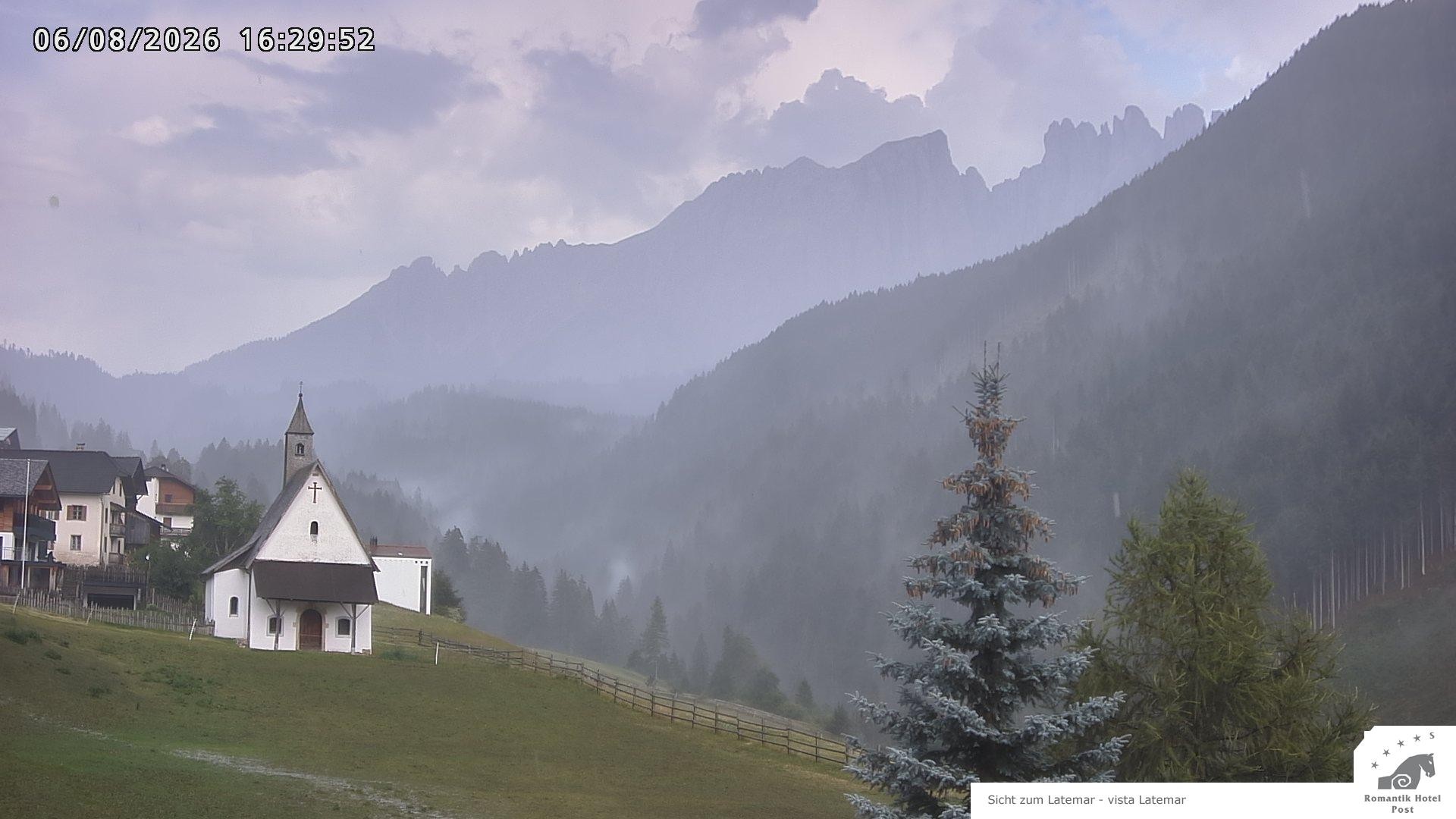 Archiv Foto Webcam Welschnofen: Romantik Hotel Post