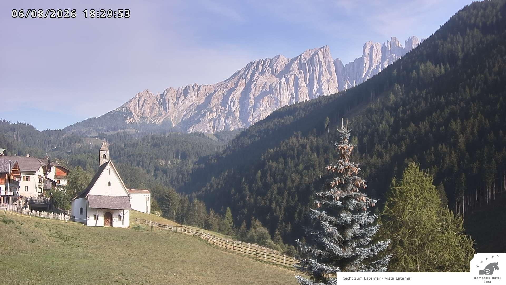 Archiv Foto Webcam Welschnofen: Romantik Hotel Post