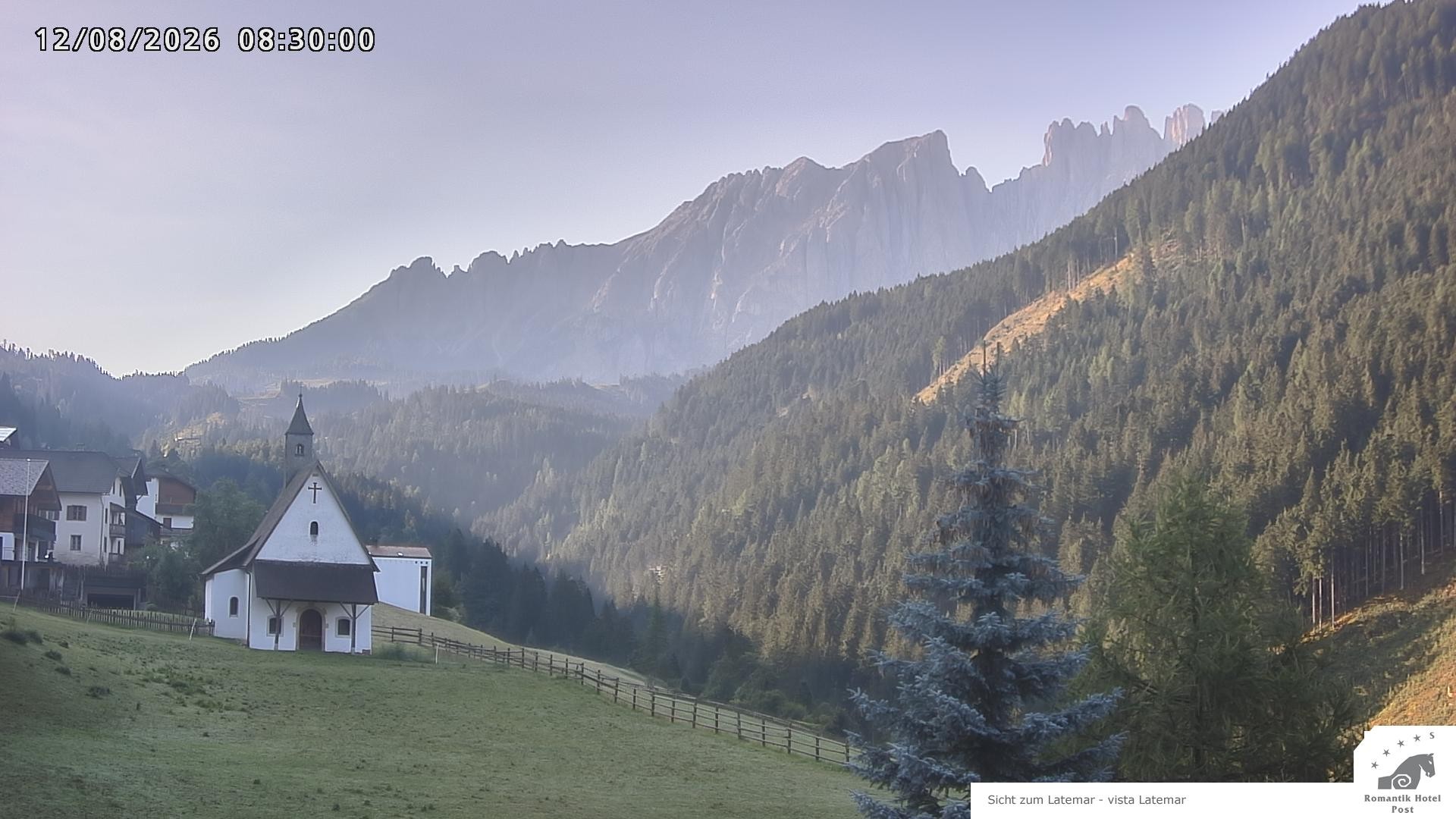 Archiv Foto Webcam Welschnofen: Romantik Hotel Post