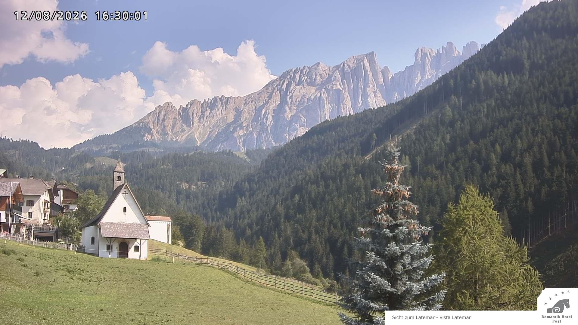 Archiv Foto Webcam Welschnofen: Romantik Hotel Post