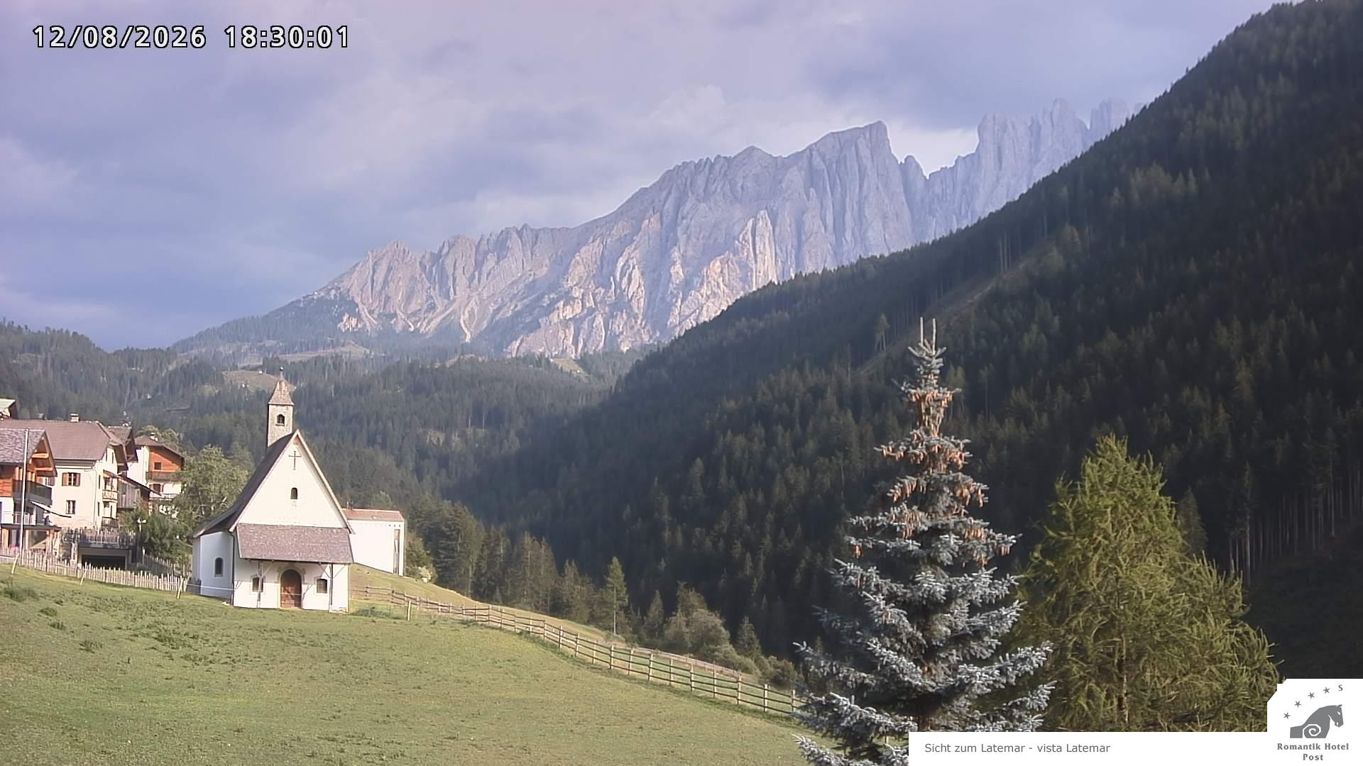 Archiv Foto Webcam Welschnofen: Romantik Hotel Post