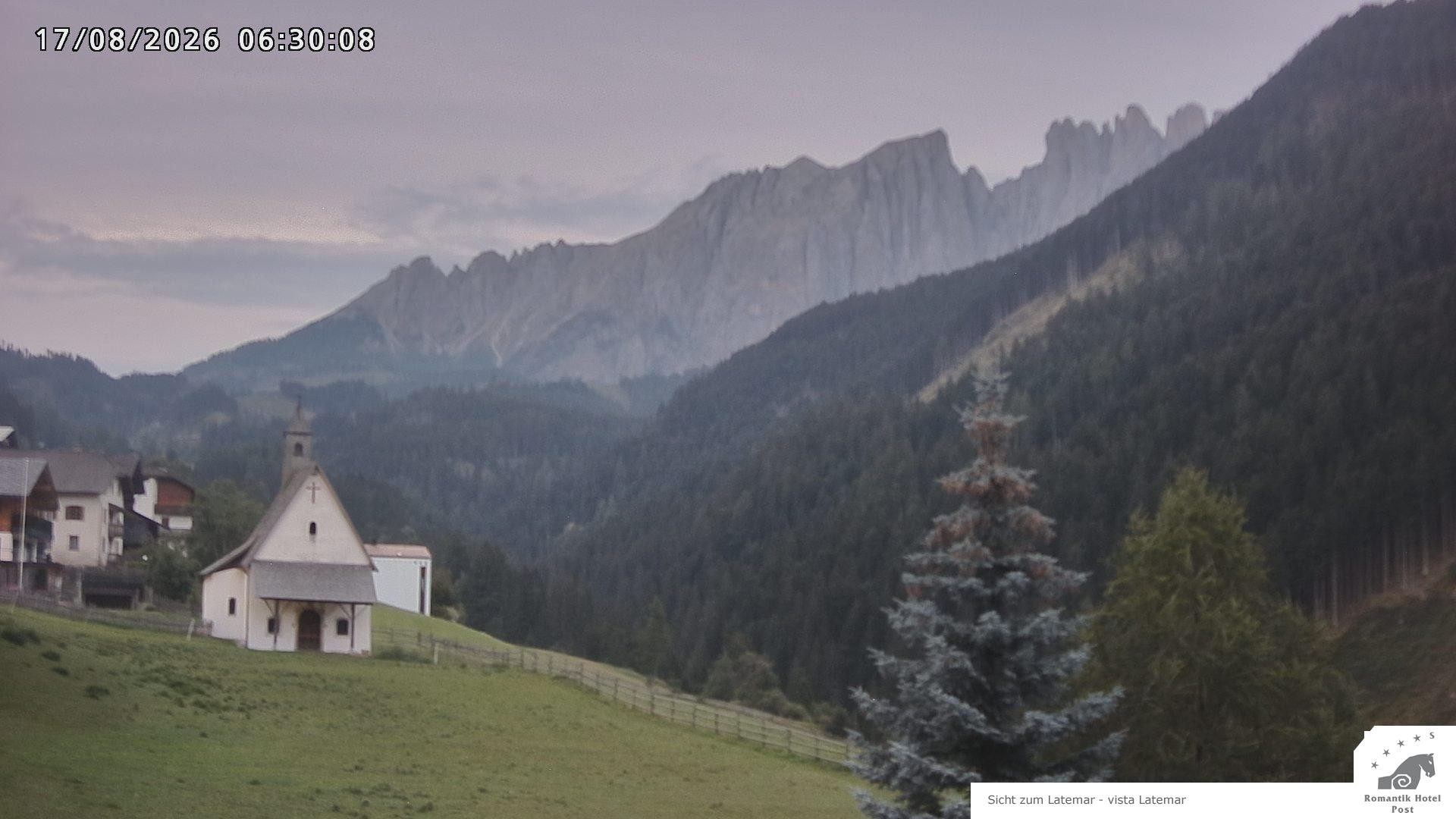 Archiv Foto Webcam Welschnofen: Romantik Hotel Post