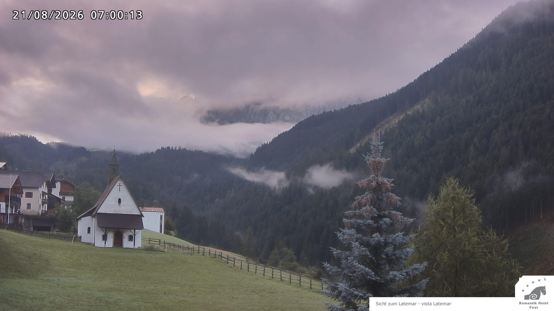 Archiv Foto Webcam Welschnofen: Romantik Hotel Post