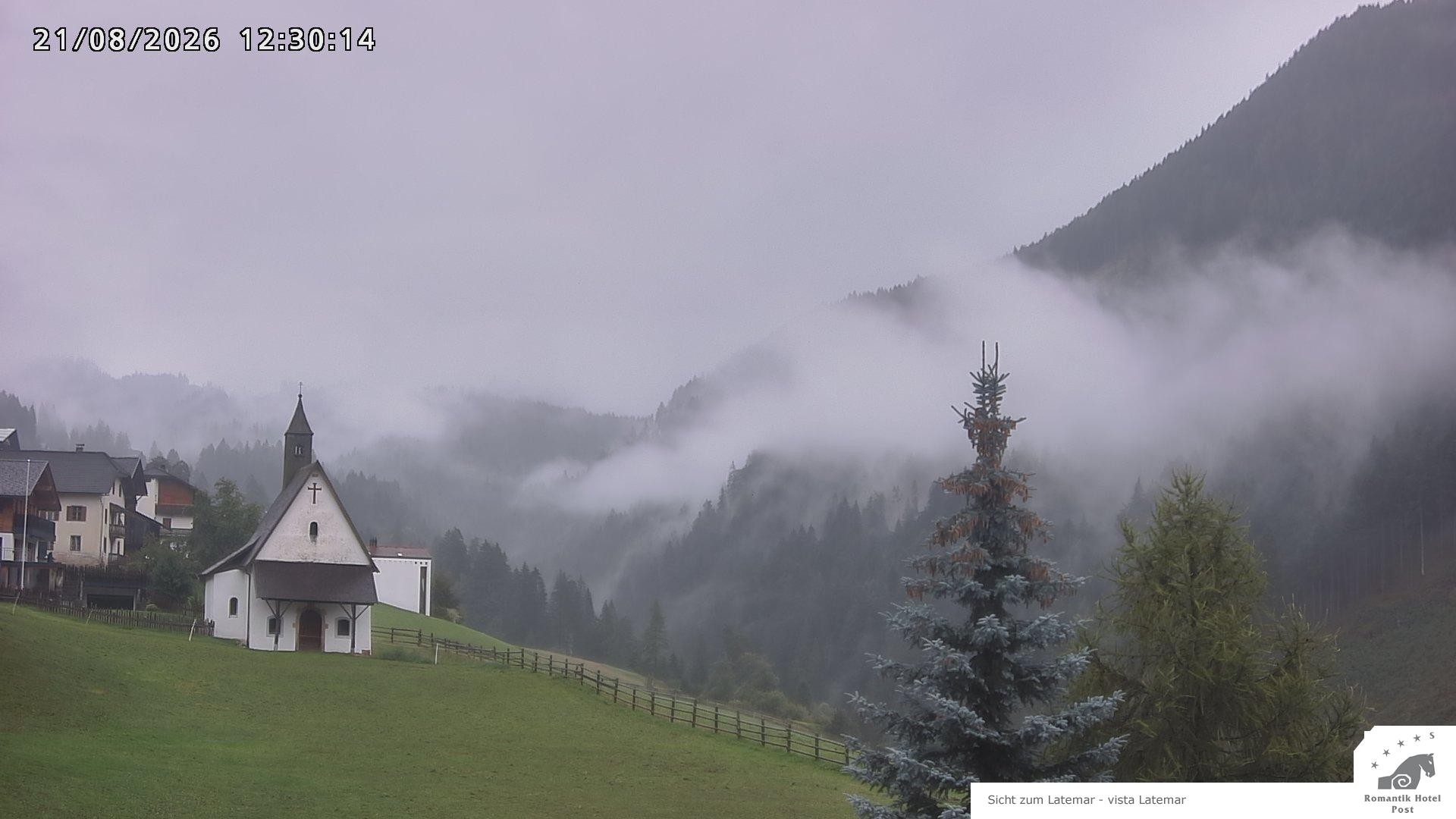 Archiv Foto Webcam Welschnofen: Romantik Hotel Post