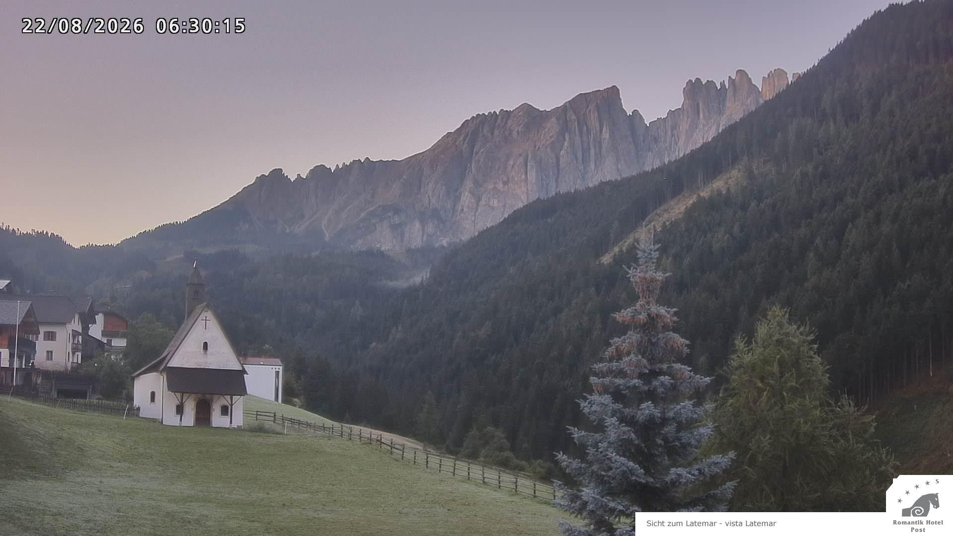 Archiv Foto Webcam Welschnofen: Romantik Hotel Post