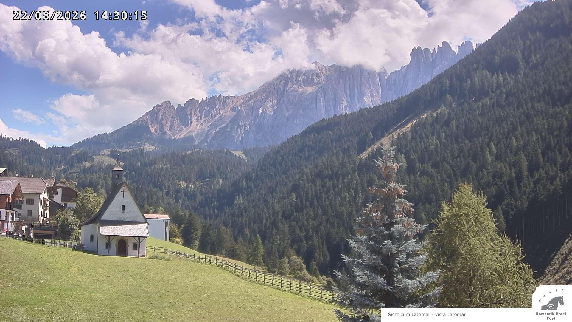 Archiv Foto Webcam Welschnofen: Romantik Hotel Post