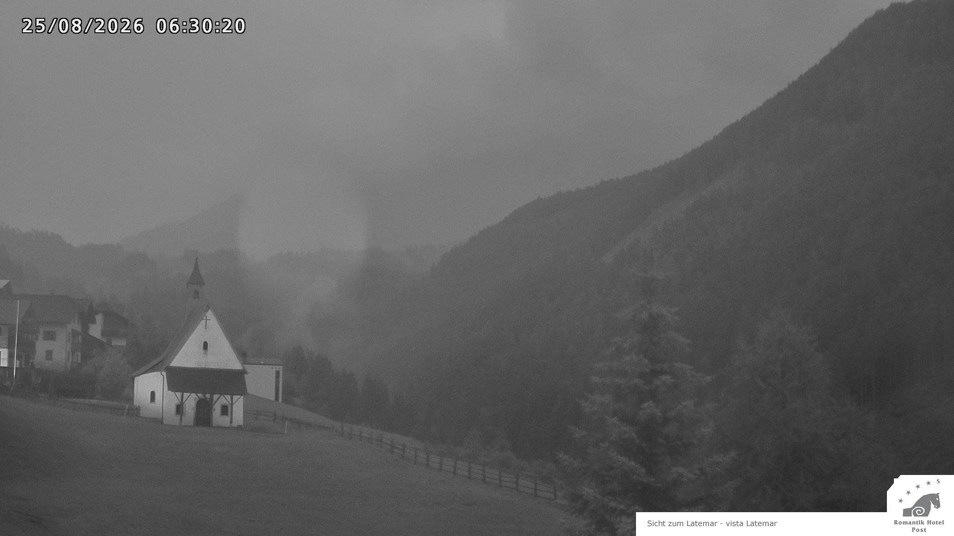Archived image Webcam Welschnofen: Hotel Post