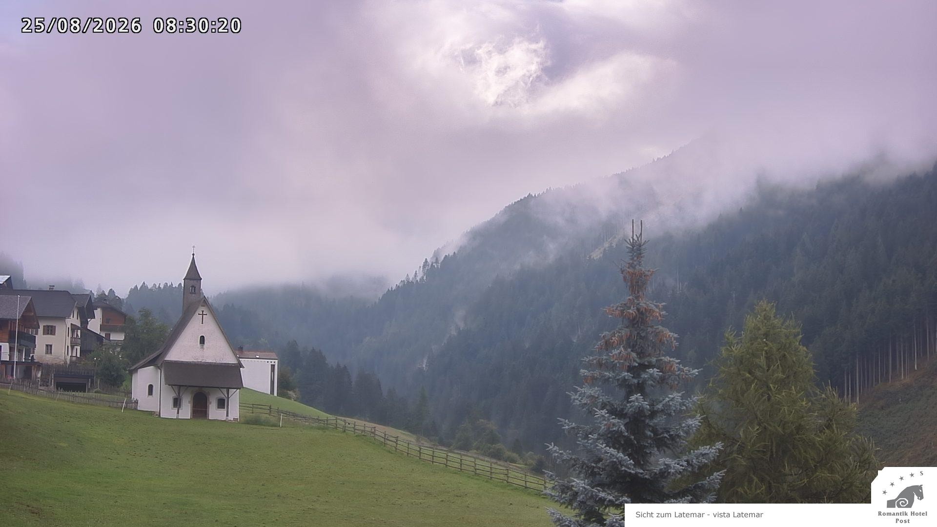 Archived image Webcam Welschnofen: Hotel Post