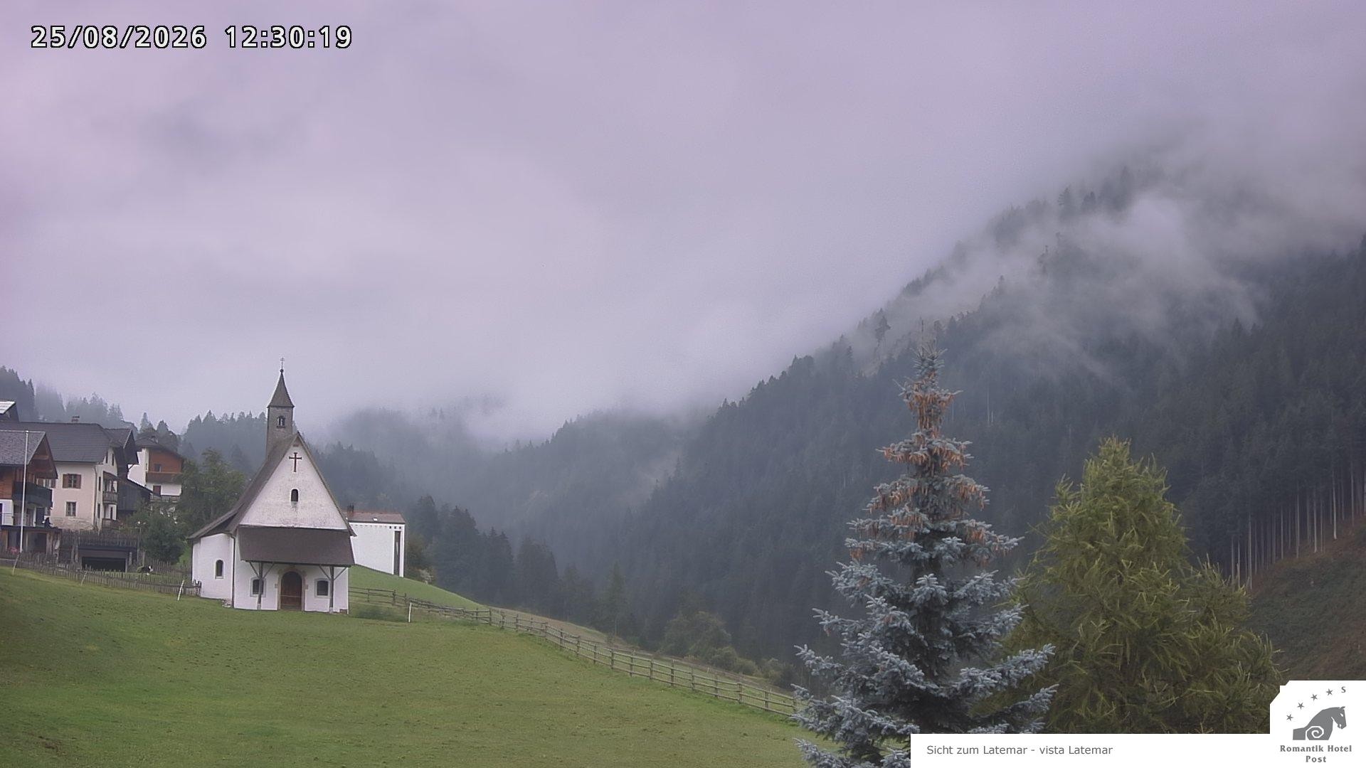 Archiv Foto Webcam Welschnofen: Romantik Hotel Post