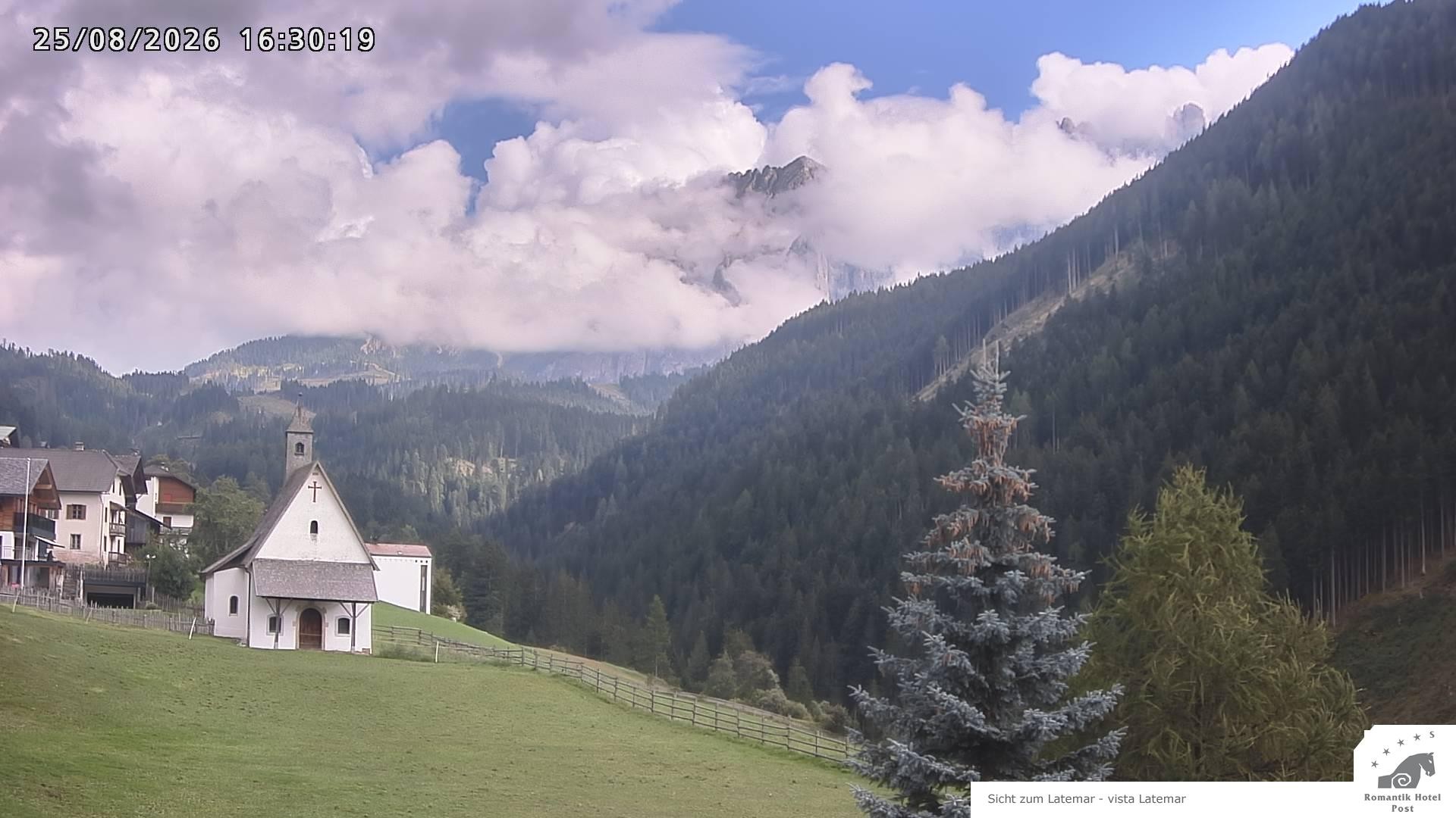 Archiv Foto Webcam Welschnofen: Romantik Hotel Post