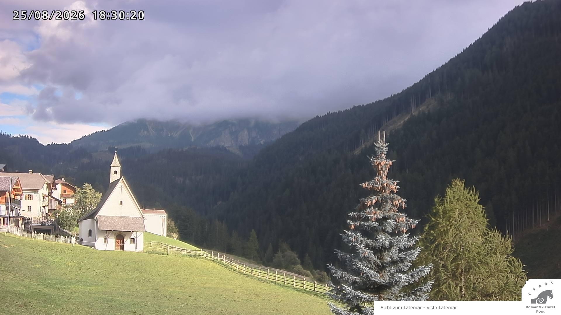 Archiv Foto Webcam Welschnofen: Romantik Hotel Post