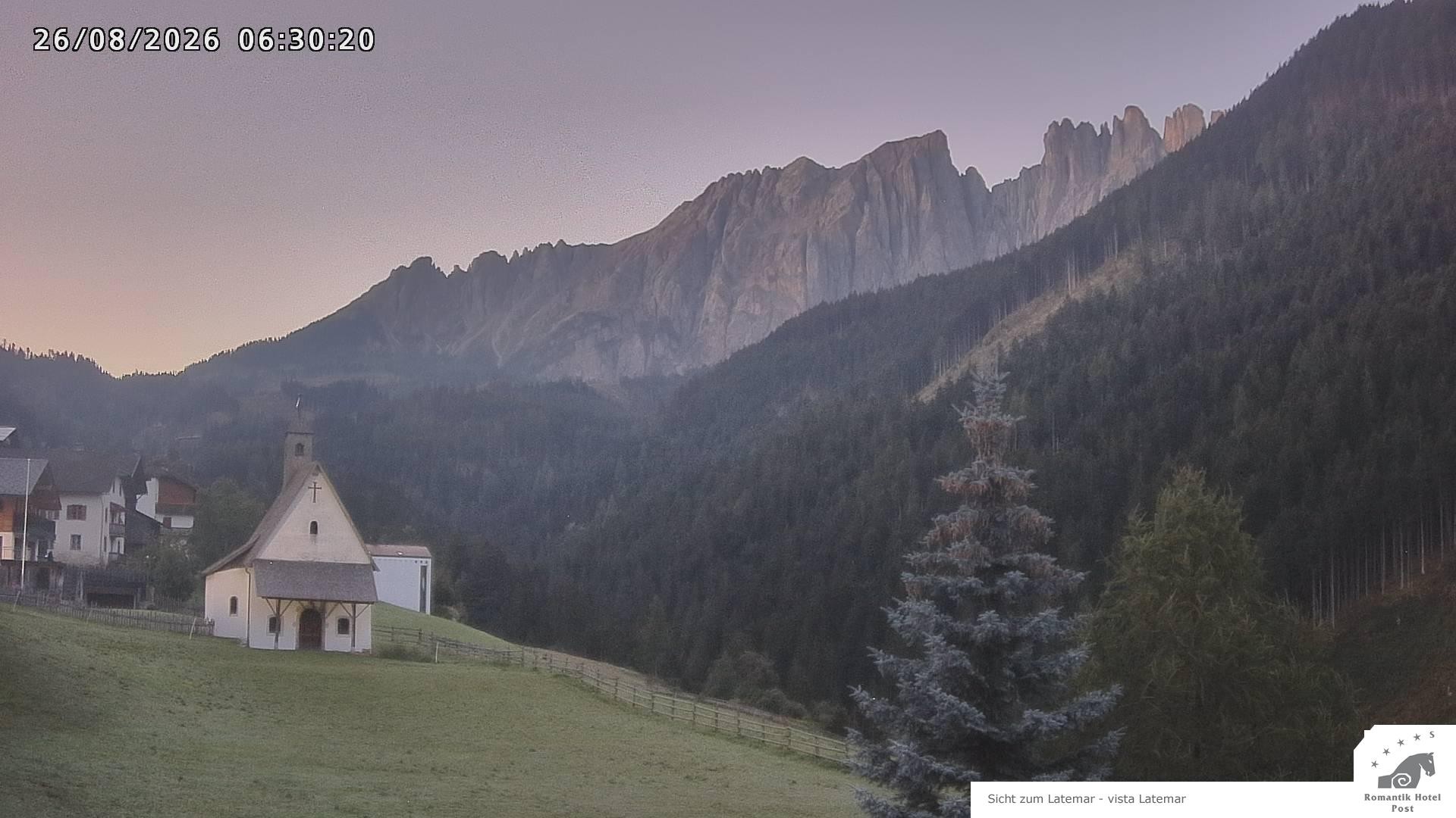 Archiv Foto Webcam Welschnofen: Romantik Hotel Post
