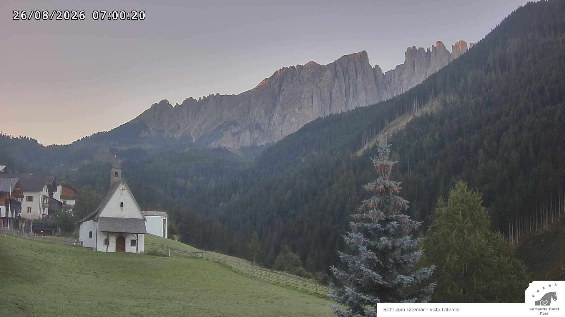Archiv Foto Webcam Welschnofen: Romantik Hotel Post