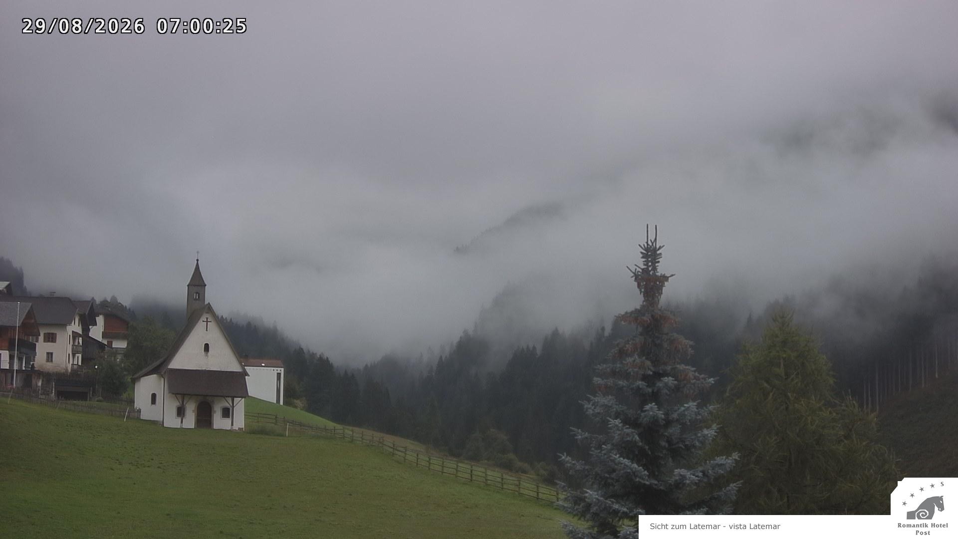 Archived image Webcam Welschnofen: Hotel Post
