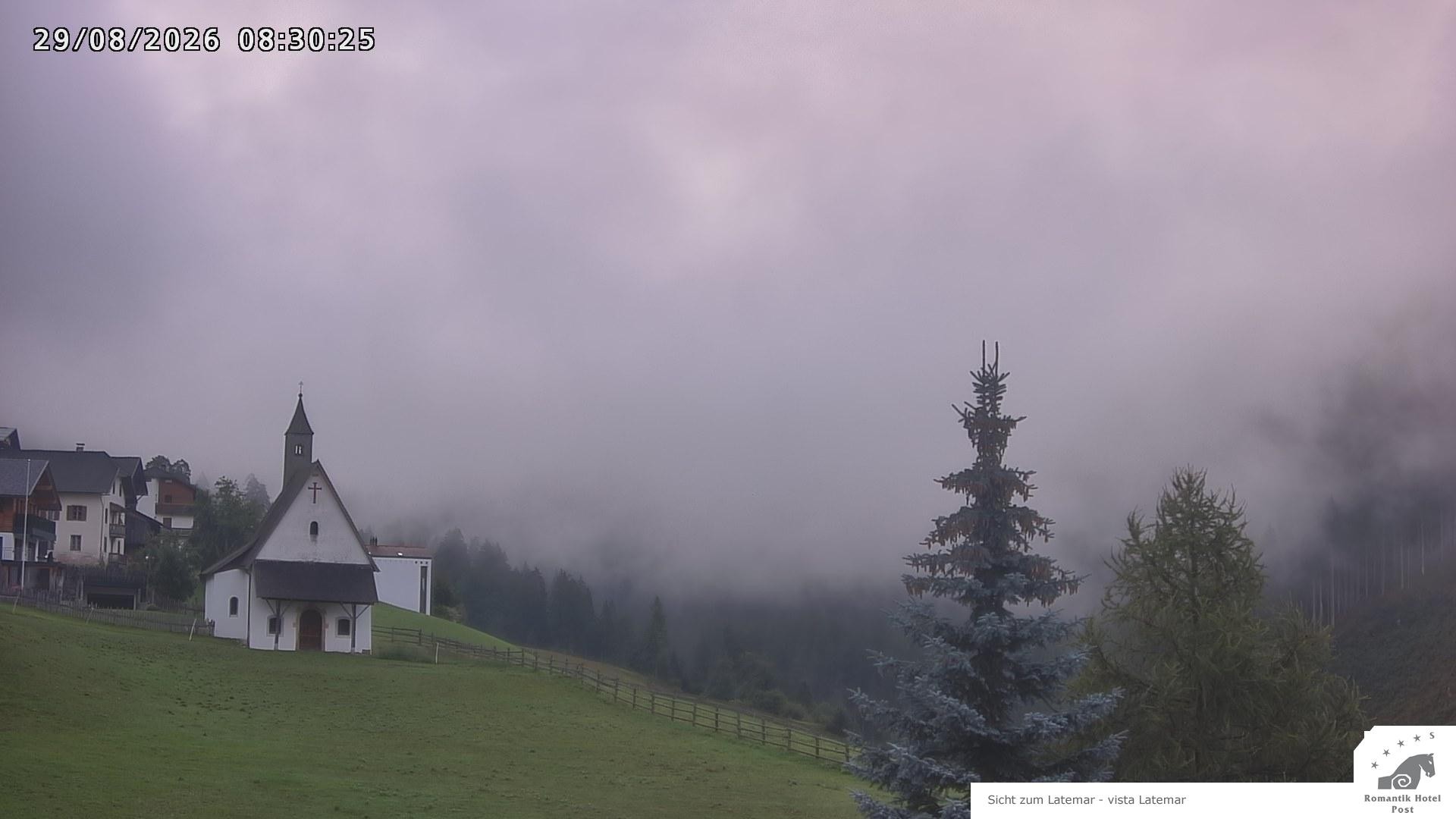 Archived image Webcam Welschnofen: Hotel Post