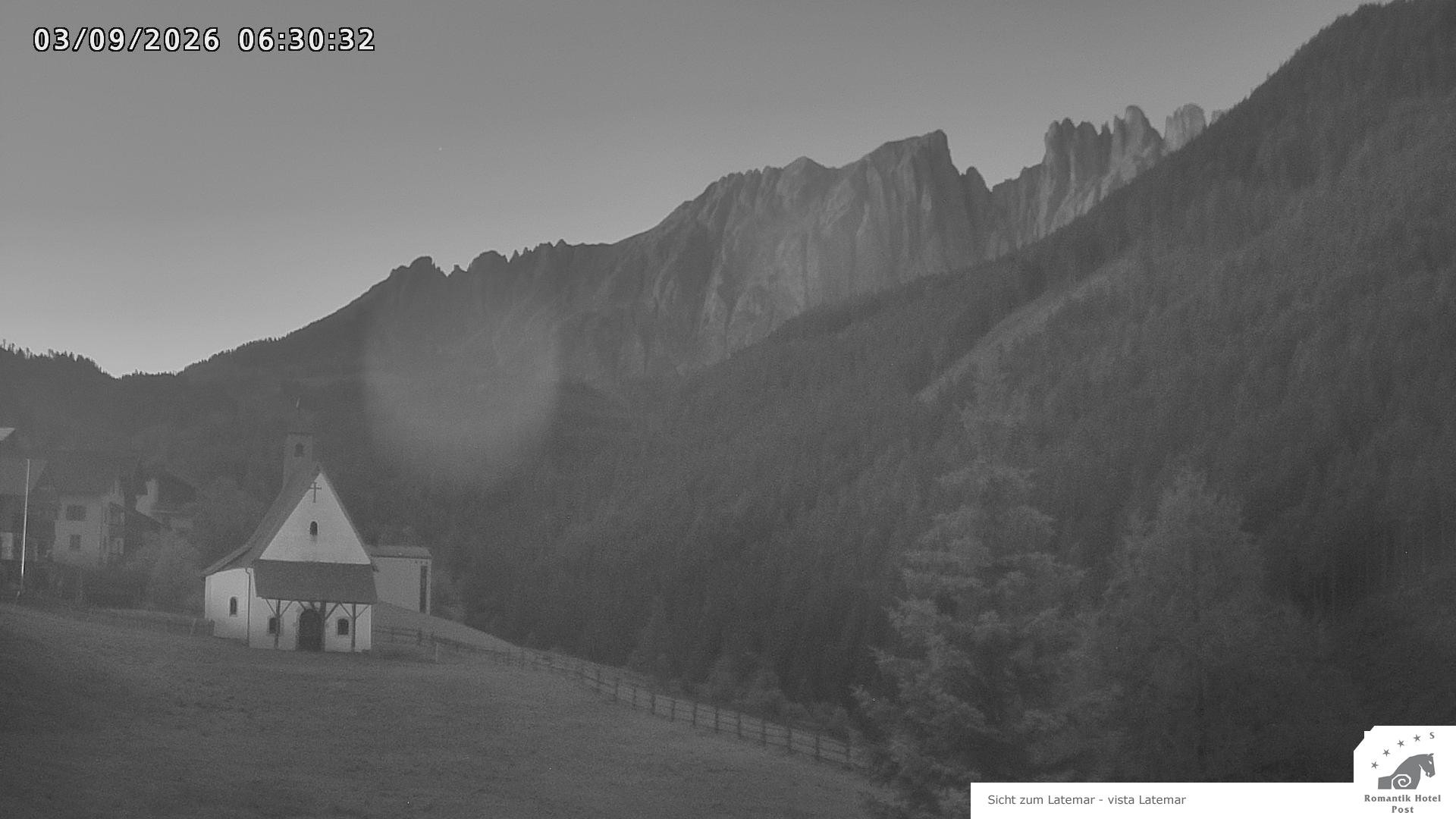Archiv Foto Webcam Welschnofen: Romantik Hotel Post