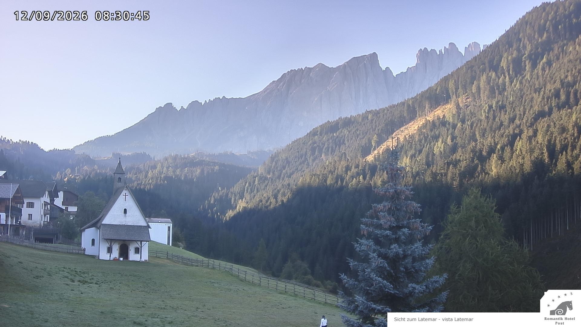Archiv Foto Webcam Welschnofen: Romantik Hotel Post