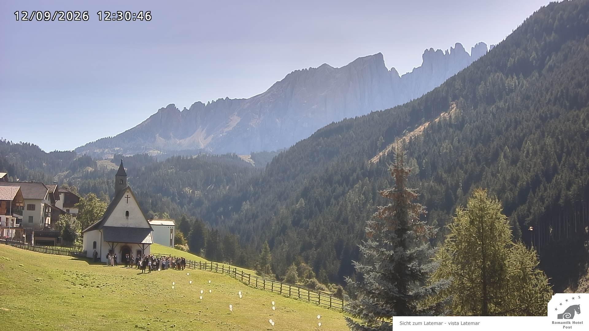Archiv Foto Webcam Welschnofen: Romantik Hotel Post