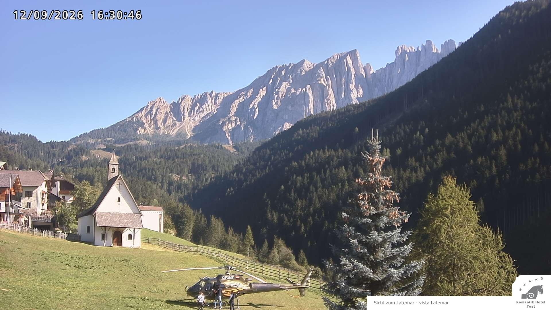 Archiv Foto Webcam Welschnofen: Romantik Hotel Post