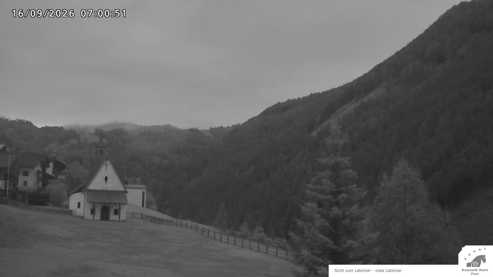 Archived image Webcam Welschnofen: Hotel Post