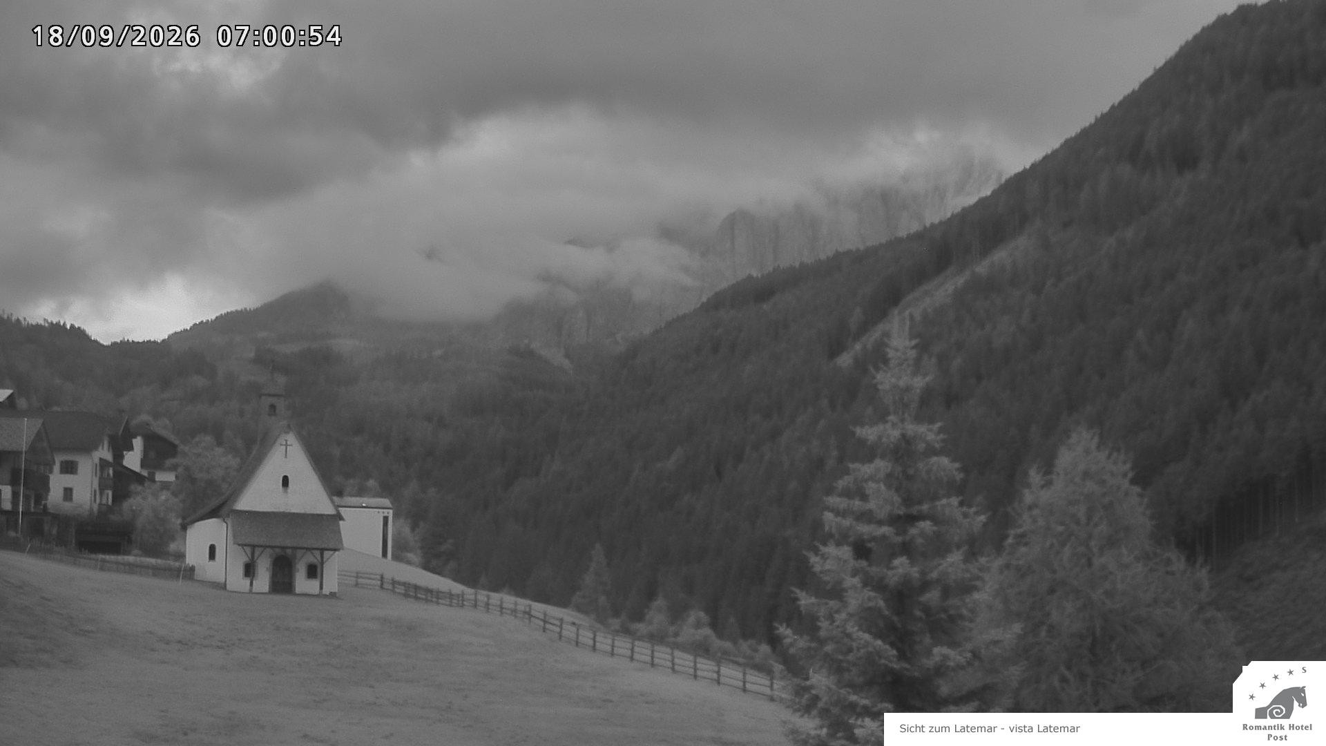 Archived image Webcam Welschnofen: Hotel Post