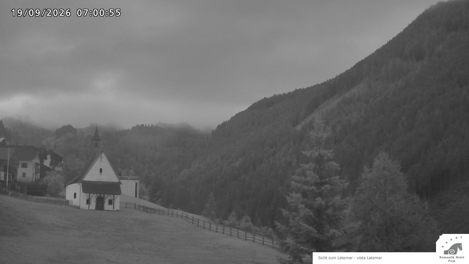 Archived image Webcam Welschnofen: Hotel Post