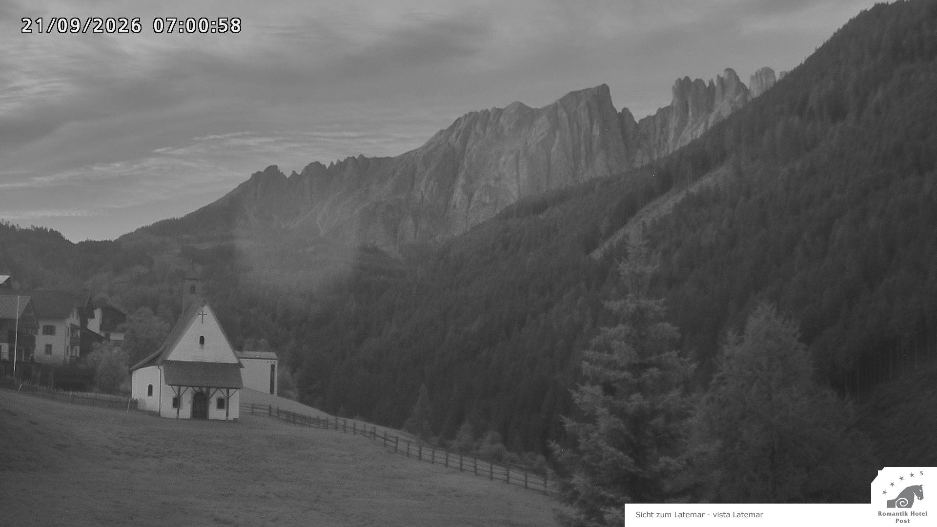 Archiv Foto Webcam Welschnofen: Romantik Hotel Post