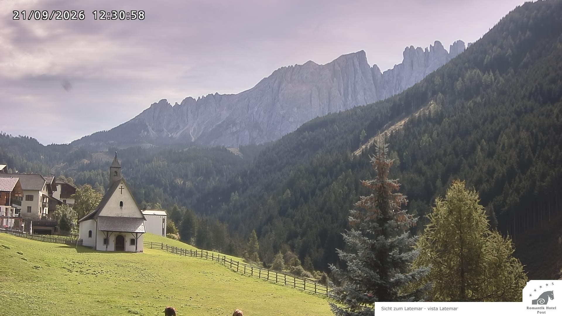 Archiv Foto Webcam Welschnofen: Romantik Hotel Post