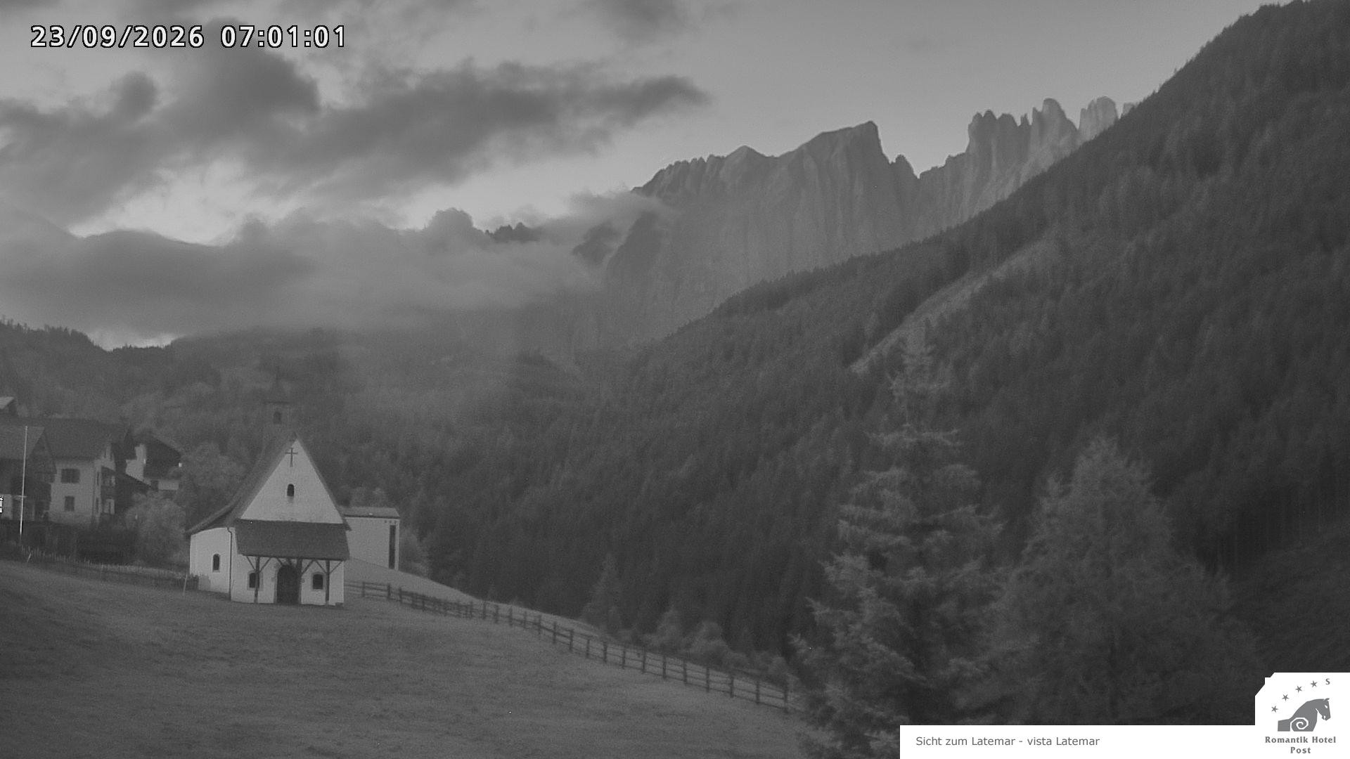 Archiv Foto Webcam Welschnofen: Romantik Hotel Post