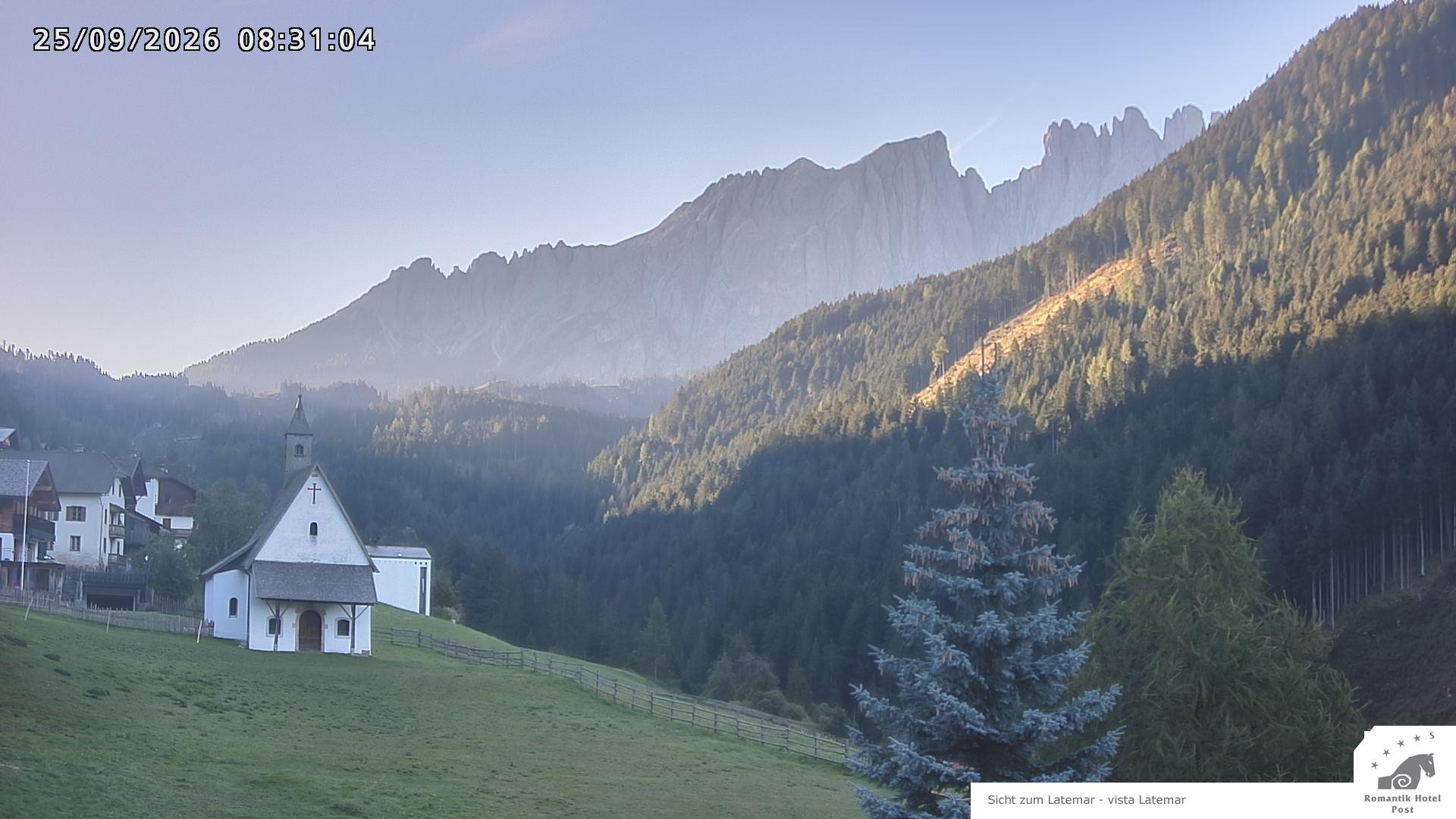 Archiv Foto Webcam Welschnofen: Romantik Hotel Post