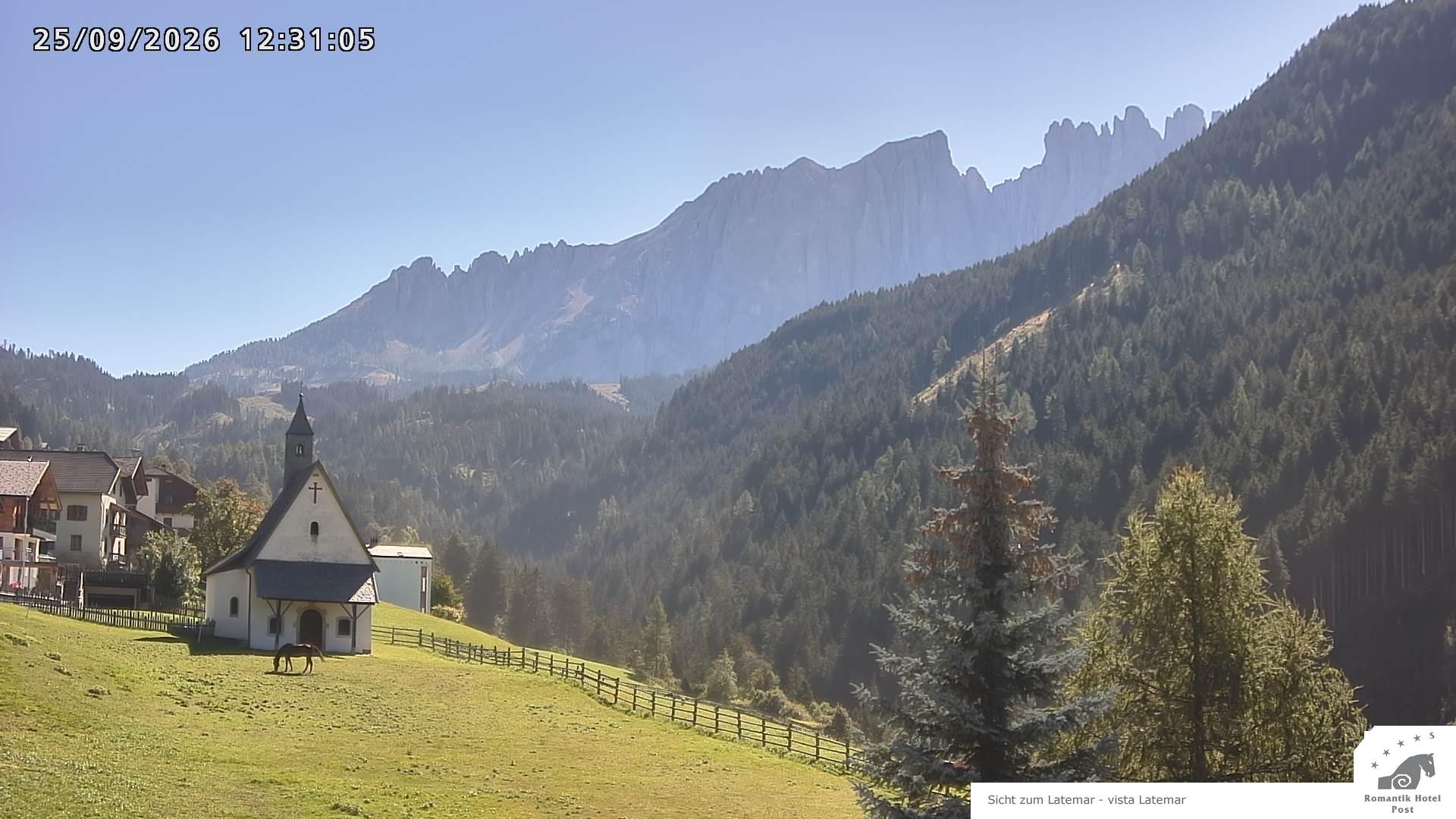 Archiv Foto Webcam Welschnofen: Romantik Hotel Post