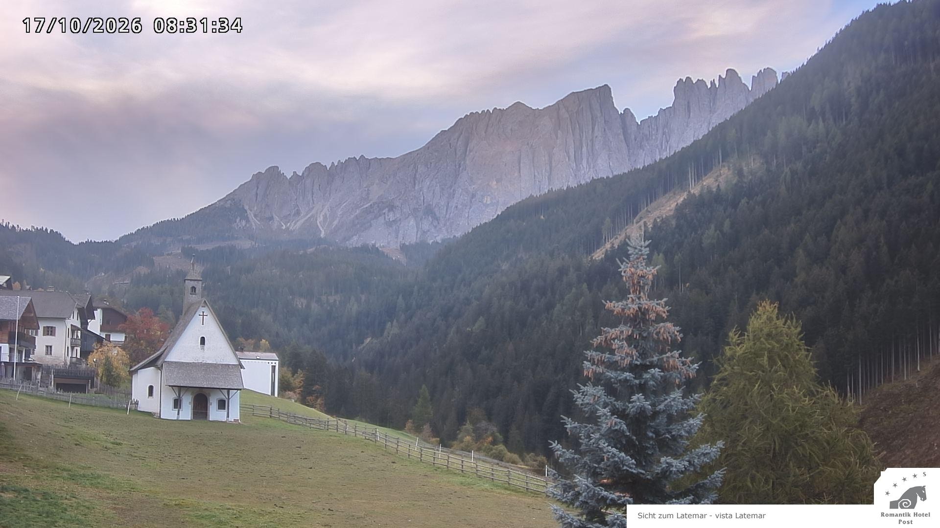 Archiv Foto Webcam Welschnofen: Romantik Hotel Post