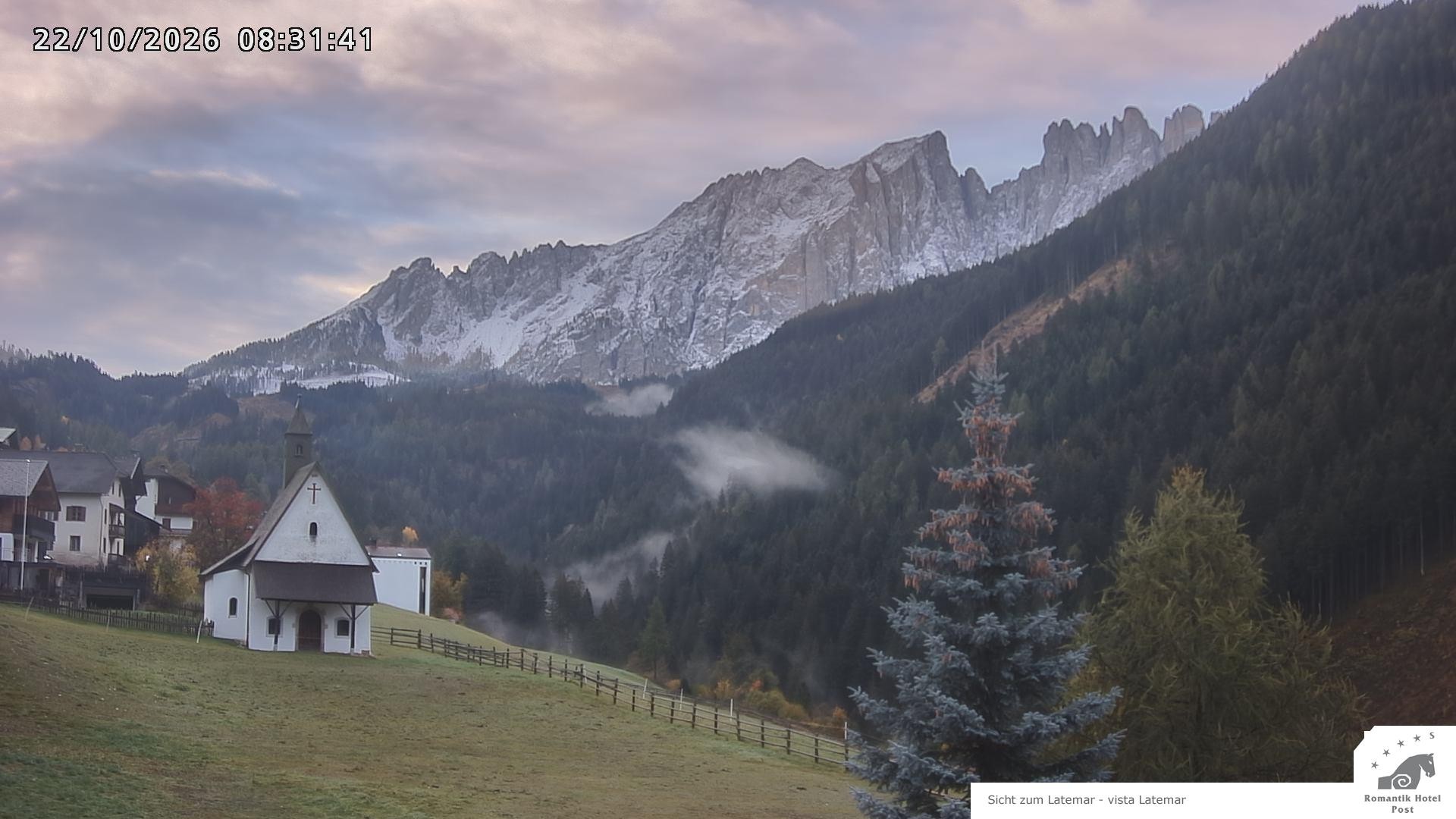 Archiv Foto Webcam Welschnofen: Romantik Hotel Post