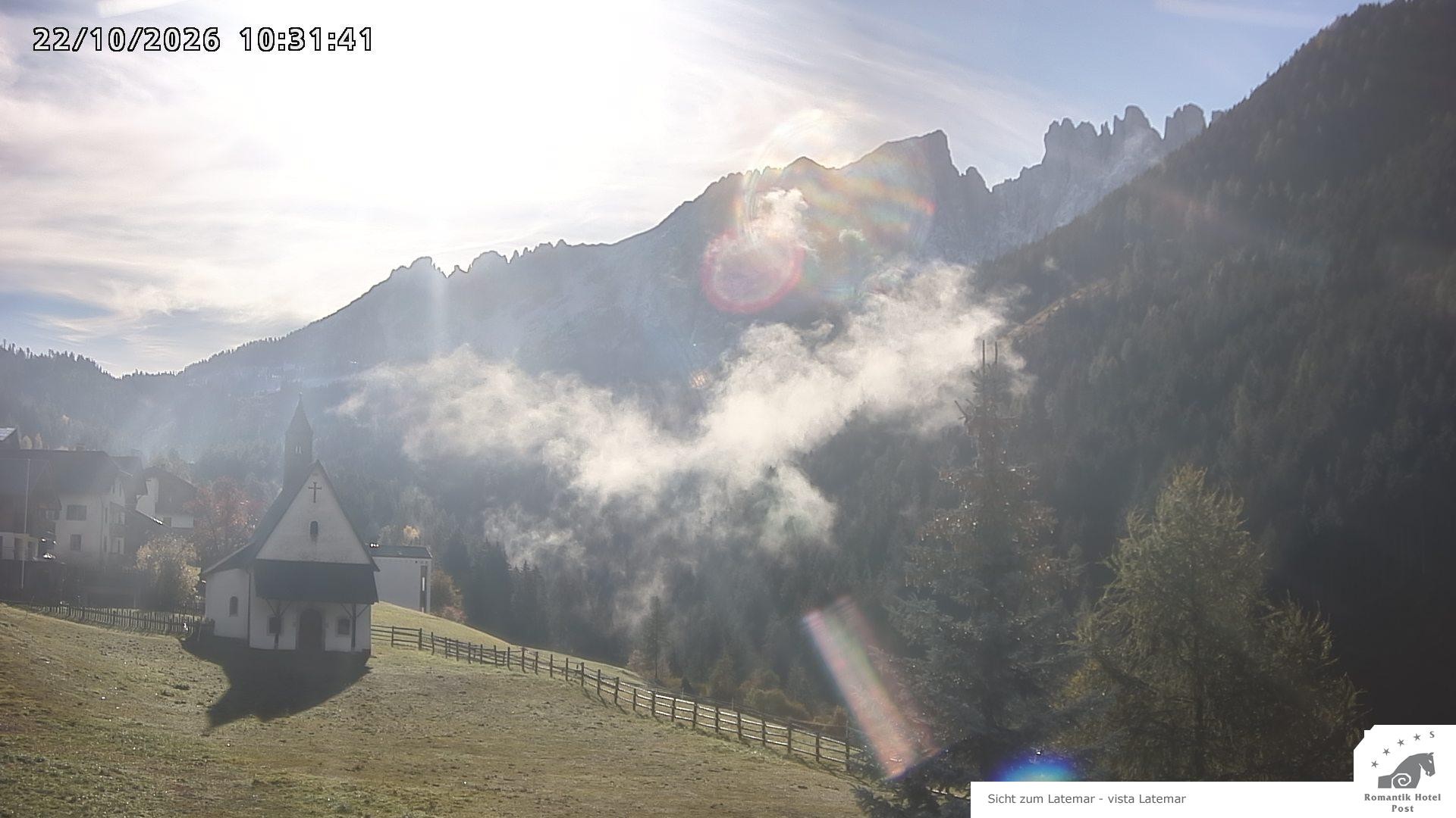 Archiv Foto Webcam Welschnofen: Romantik Hotel Post