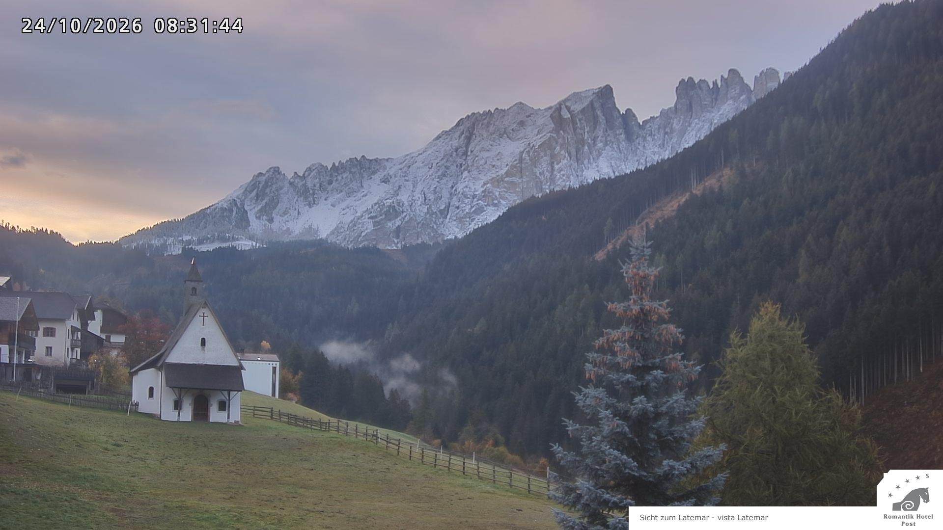 Archiv Foto Webcam Welschnofen: Romantik Hotel Post