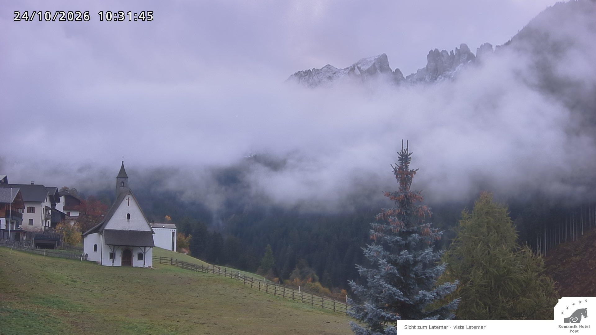 Archiv Foto Webcam Welschnofen: Romantik Hotel Post