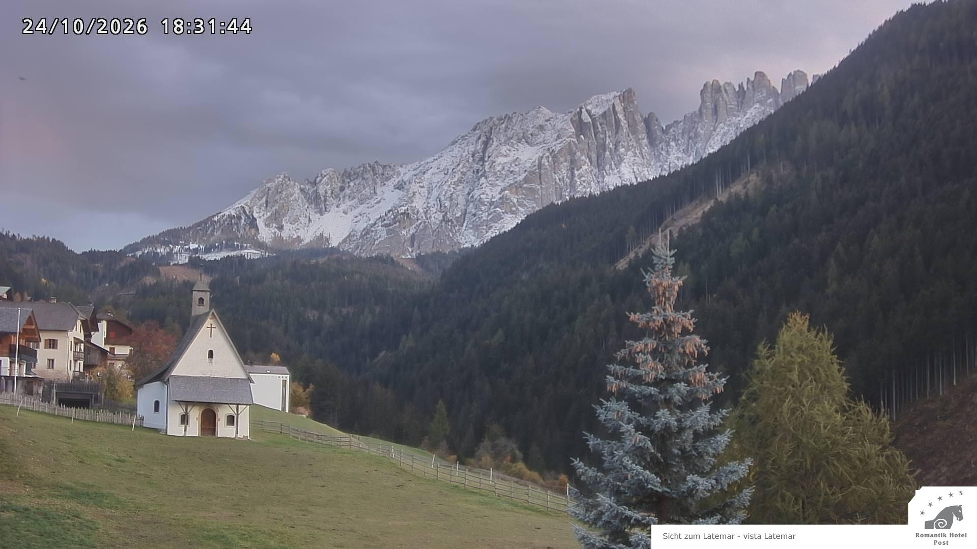 Archiv Foto Webcam Welschnofen: Romantik Hotel Post