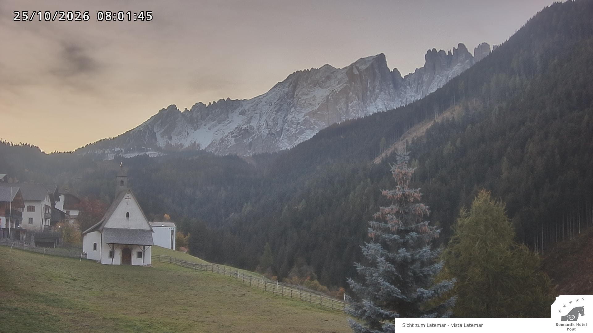 Archiv Foto Webcam Welschnofen: Romantik Hotel Post