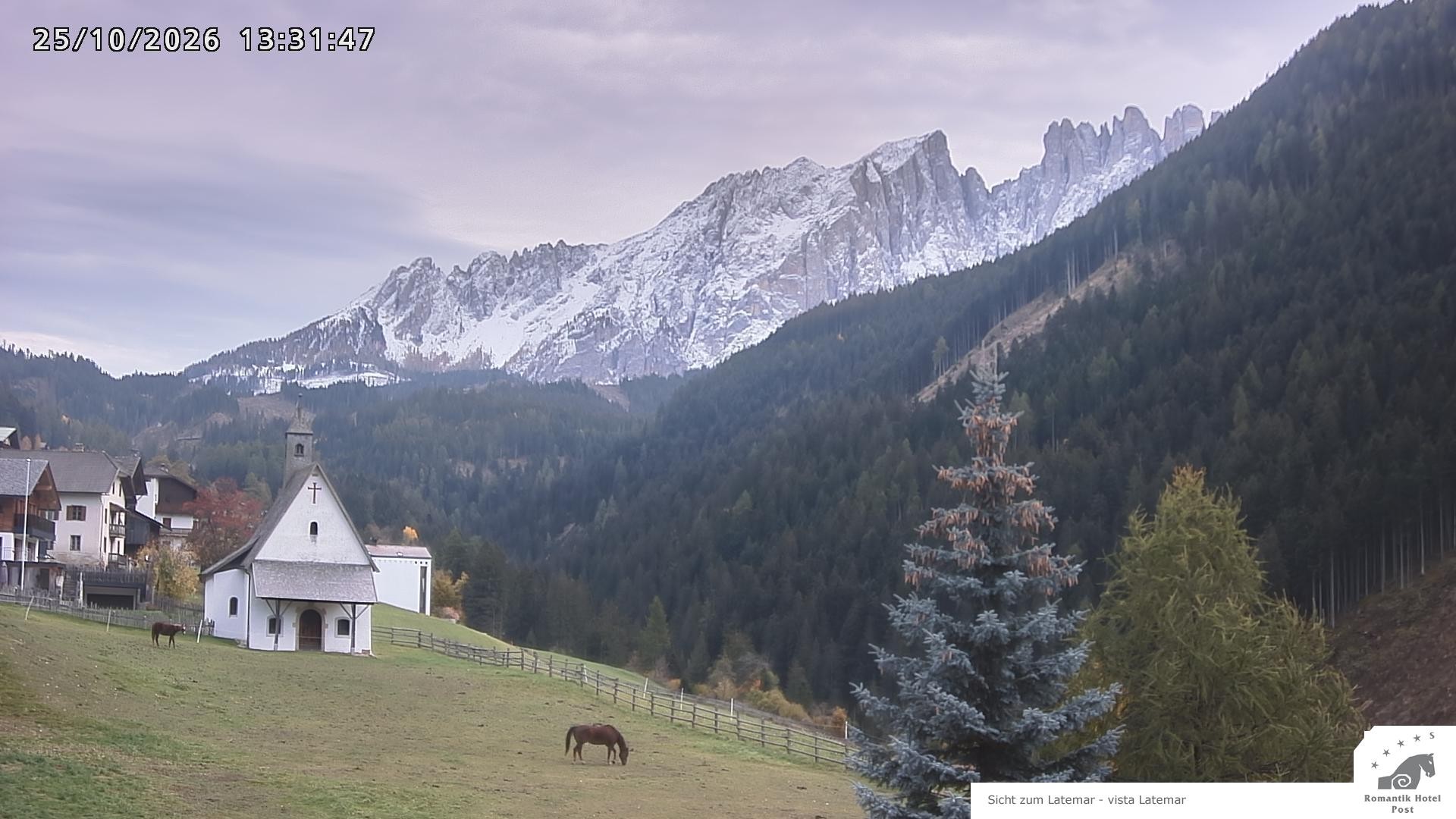 Archiv Foto Webcam Welschnofen: Romantik Hotel Post